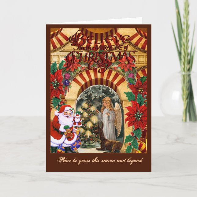 Believe Holiday Card (Front)