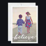 BELIEVE | HOLIDAY PHOTO CARD<br><div class="desc"></div>