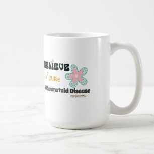 Believe in a cure mug