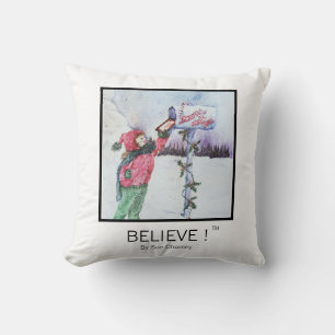 Believe in Asking Cushion