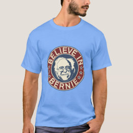 Believe in Bernie T-Shirt (Blue)