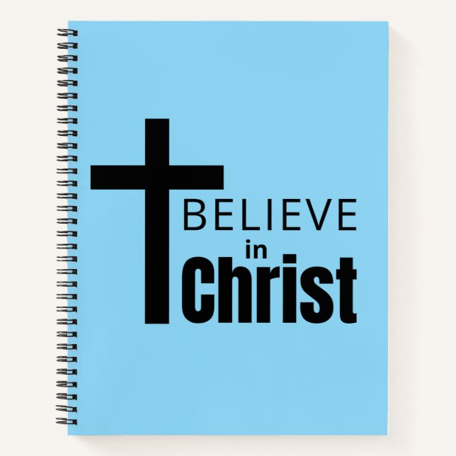 Believe in Christ Notebook (Front)