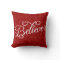 Believe in Christmas Holiday Snowflake Pillow