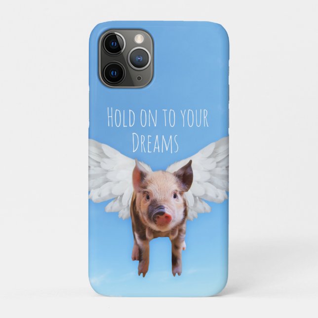 Believe in Dreams Pigs Might Fly Case-Mate iPhone Case (Back)