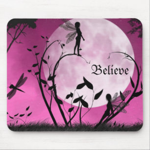 Believe in fairies Mousepad