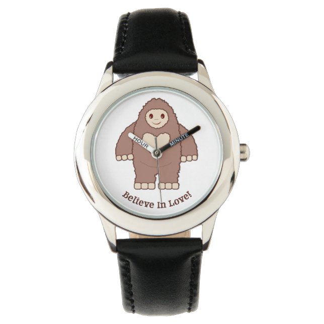 Believe in Love Bigfoot Watch (Front)
