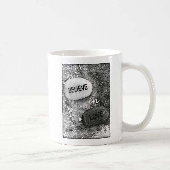 Believe in Love Coffee Mug (Right)