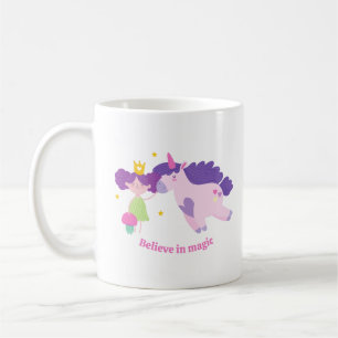 Believe in magic coffee mug