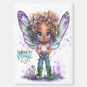 Believe In Magic Fairy Magnet