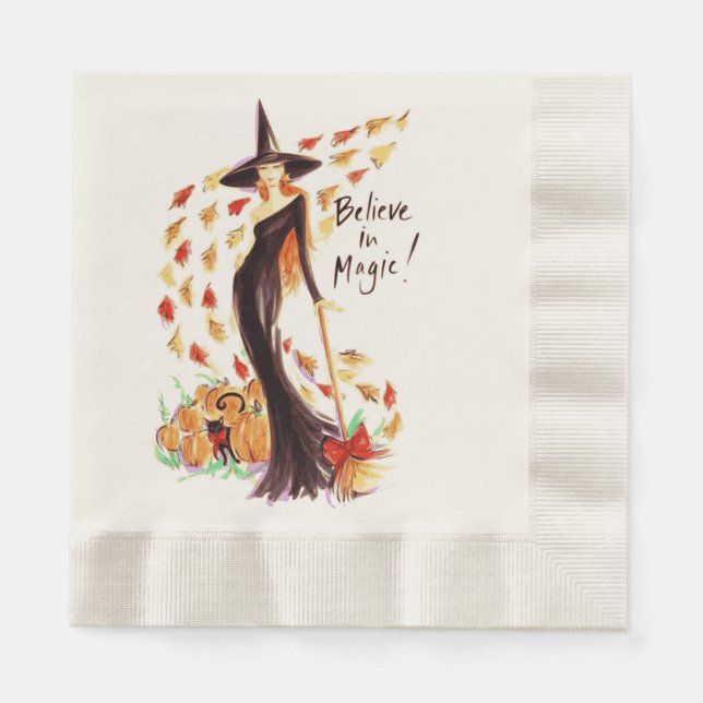 BELIEVE IN MAGIC NAPKIN (Front)