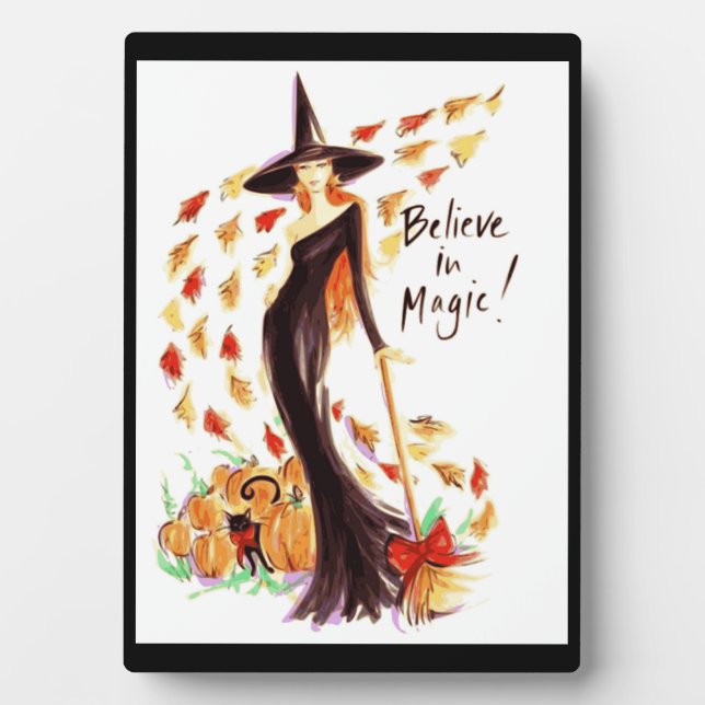 BELIEVE IN MAGIC PLAQUE (Front)