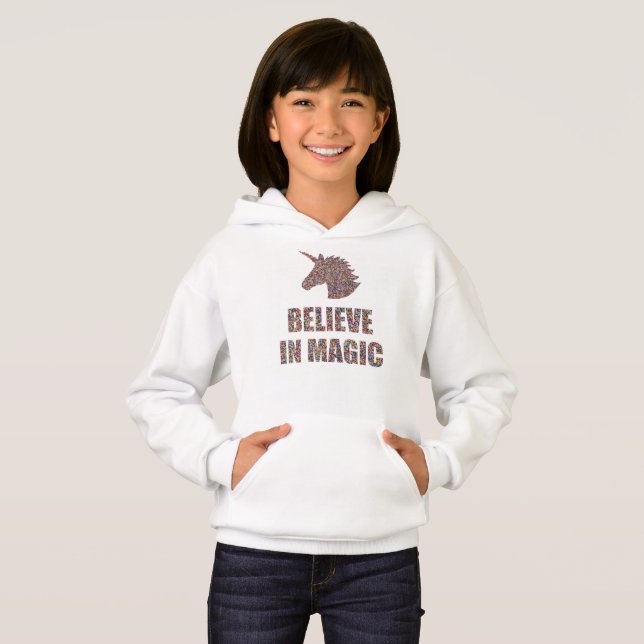 Believe in Magic Unicorn Sprinkles Print (Front Full)