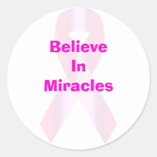 Believe In Miracles Sticker