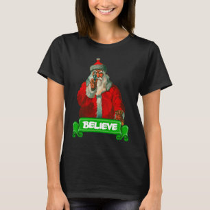 Believe In Santa Christmas T-Shirt