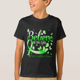 Believe In The Cure Brain Disabilities Awareness B T-Shirt