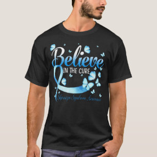 Believe In The Cure Shprintzen Syndrome Awareness T-Shirt
