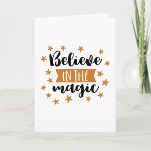 Believe in the Magic Card