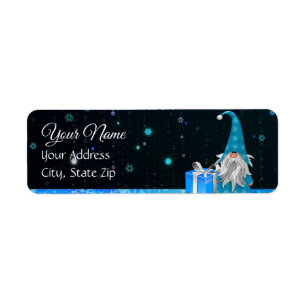 Believe in the Magic Gnome Mailing Label Return Address Label