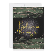 Believe In the Magic Holiday Card