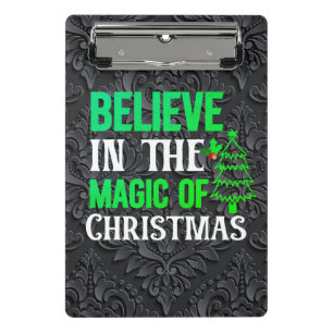 Believe in The Magic Of Christmas-82077 Mini Clipboard