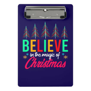 Believe in The Magic Of Christmas-82303 Mini Clipboard