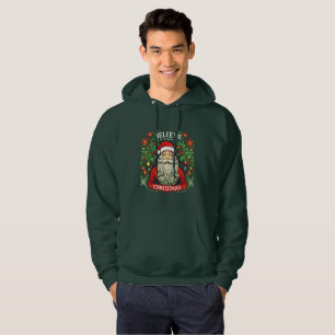 Believe in the Magic of Christmas Festive  Hoodie