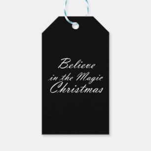 Believe in the Magic of Christmas Gift Tags