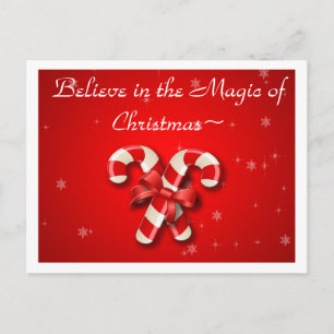 Believe in the Magic of Christmas Inmate Post Card