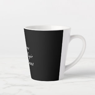 Believe in the Magic of Christmas Latte Mug