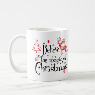 Believe in the Magic of Christmas Personalised Coffee Mug
