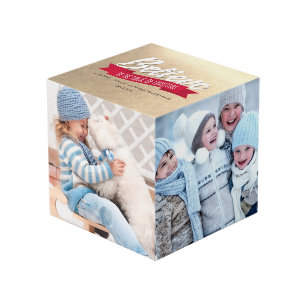 Believe in the Magic of Christmas Photo Cube