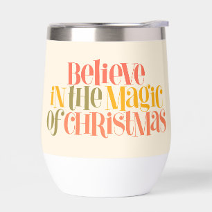 Believe in the Magic of Christmas - Retro Style