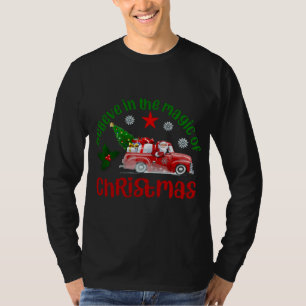 Believe in the magic of Christmas, Santa in Red tr T-Shirt