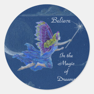 Believe In the Magic of Dreams Fairy Sticker
