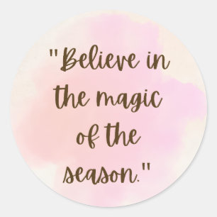 believe in the magic stickers