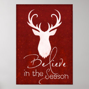 Believe in the season Christmas decor