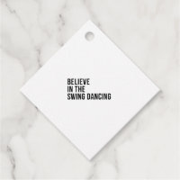 Believe in the swing dancing