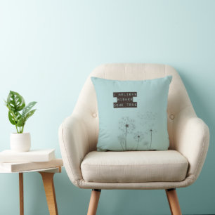 Believe in Wishes Dandelions Cushion