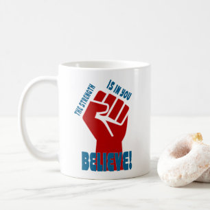 Believe in Workers Power Union Design Coffee Mug