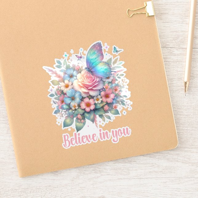 BELIEVE IN YOU, DAILY POSITIVE AFFIRMATION (Notebook)