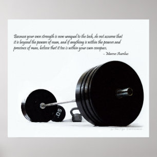 Believe in  your own strength poster