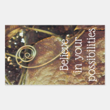 Believe in Your Possibilities Stickers