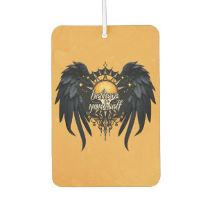 Believe in Yourself, a lettering Car Air Freshener