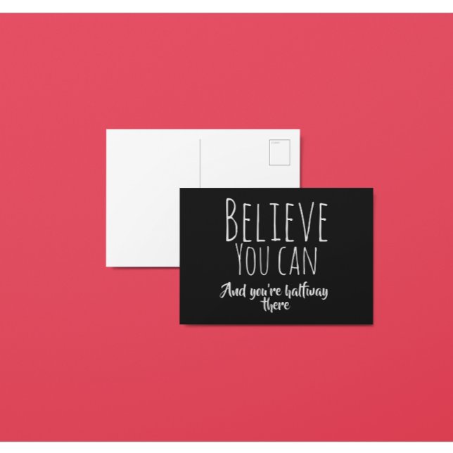 Believe In Yourself Affirmation Postcard (Creator Uploaded)