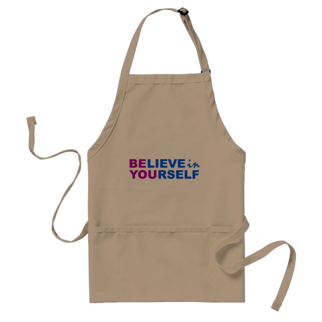 Believe In Yourself apron (Front)