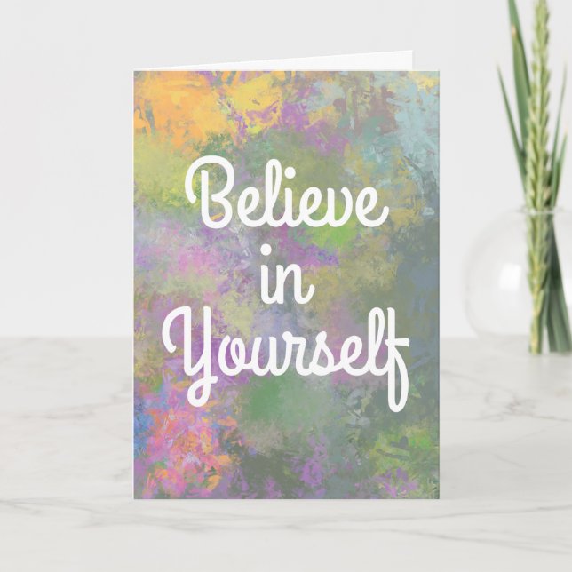 Believe in Yourself Card (Front)