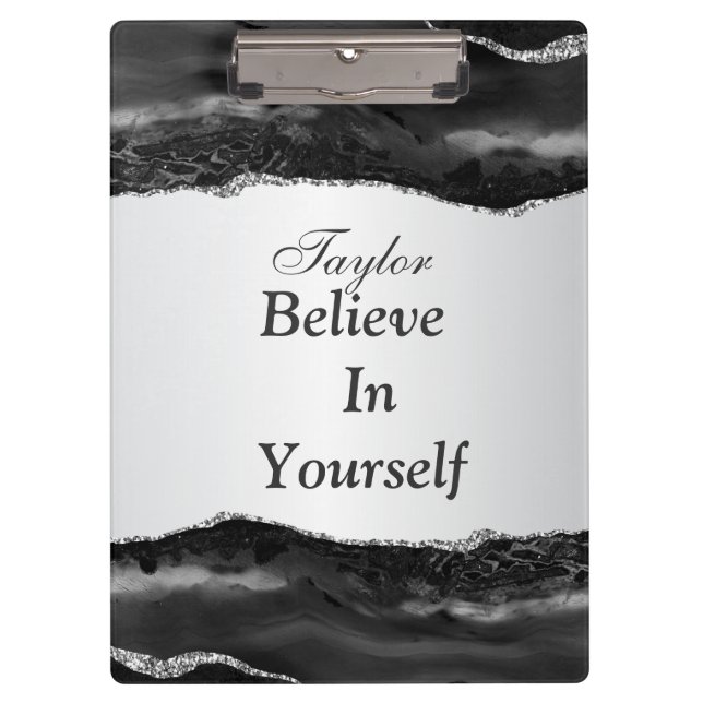 Believe In Yourself Clipboard (Front)