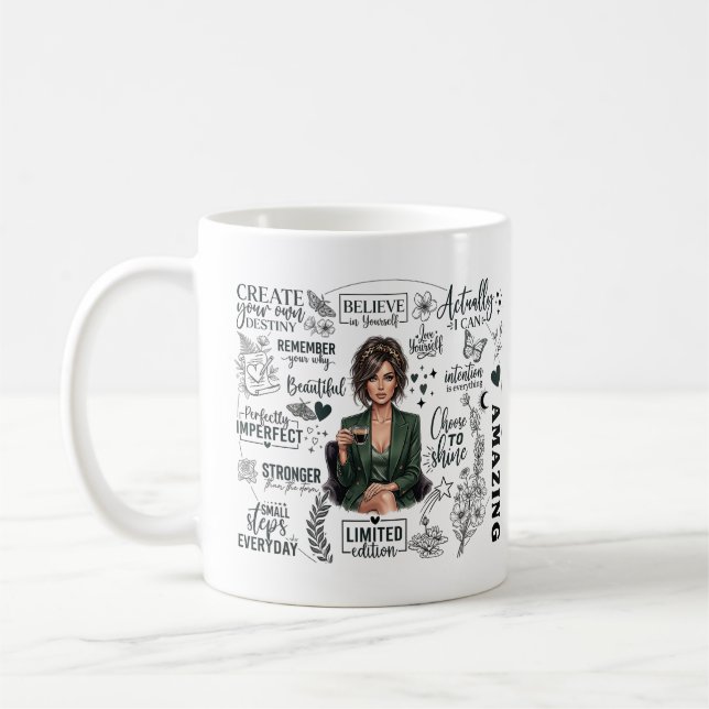 Believe in Yourself Coffee Mug (Left)