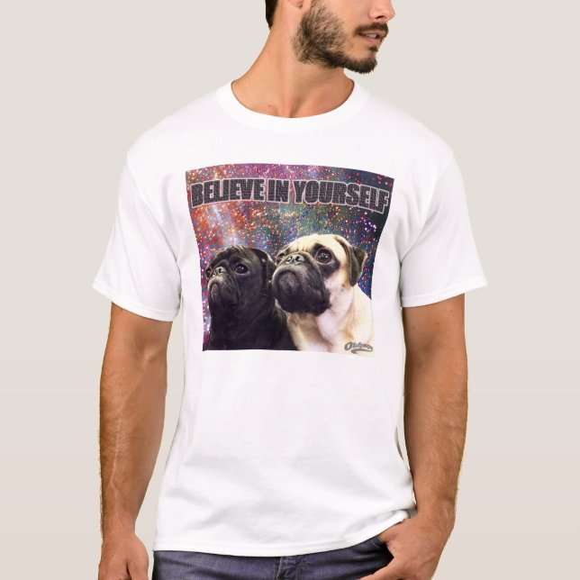 "Believe In Yourself!" Comfy Soft Tee (Front)