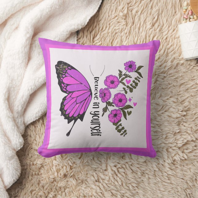 Believe in yourself cushion (Blanket)